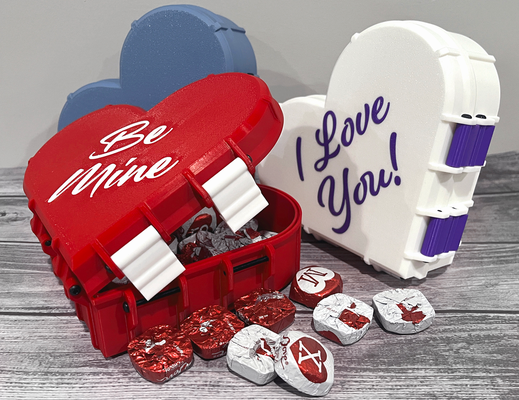 robust stil valentinstag herz box by sh designs haushalt feierlichkeiten robuste schüssel liebe süßigkeiten geschenk ehefrau container kunst 3d print model - Mito3D