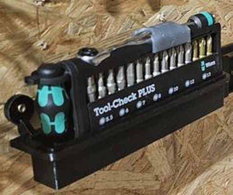 wera tool check wall mount remix remixed by christophstoyke tools hand 3d print model - Mito3D