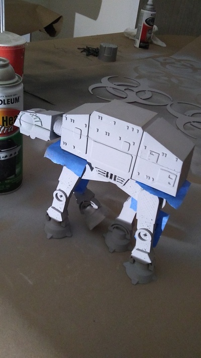 at-at walker atat - star wars by neocrisis hobby & diy vehicles 3d print model - Mito3D