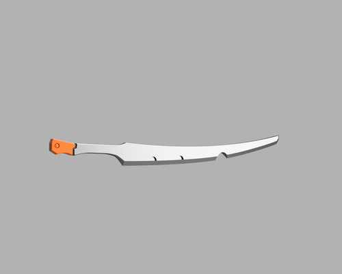 z x velozes kagamihara espada by veloso adereços cosplays réplica arma cosplay anime 3d print model - Mito3D
