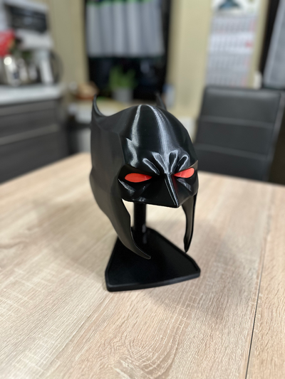 dümen nder helmet stand kostüm oyunu by 3ddruckdaddy 3d yazıcı parçalar kask standı aksesuarlar 3d print model - Mito3D