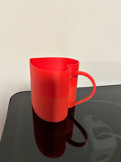 corazón taza san valentin día by rom ka casa modelos amor cafe enamorado san valentín día niña tasse 3d print model - Mito3D