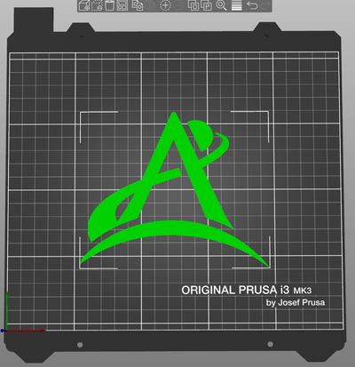 nasa artemis logo by sk3d sanat modeller uzay ay misyon 3d print model - Mito3D