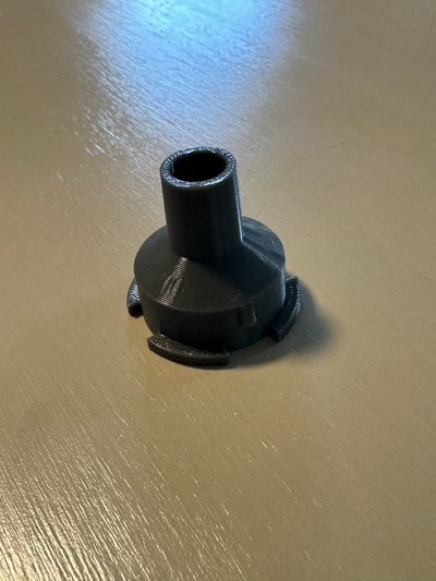 humidifier drain spud fits aprilaire 4223 by oaktech tools plug 3d print model - Mito3D