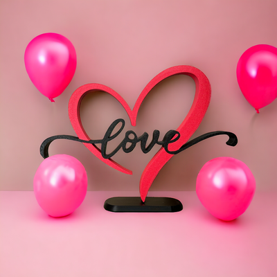 love by disarm household decor psyche valentine art day design home 3d print model - Mito3D