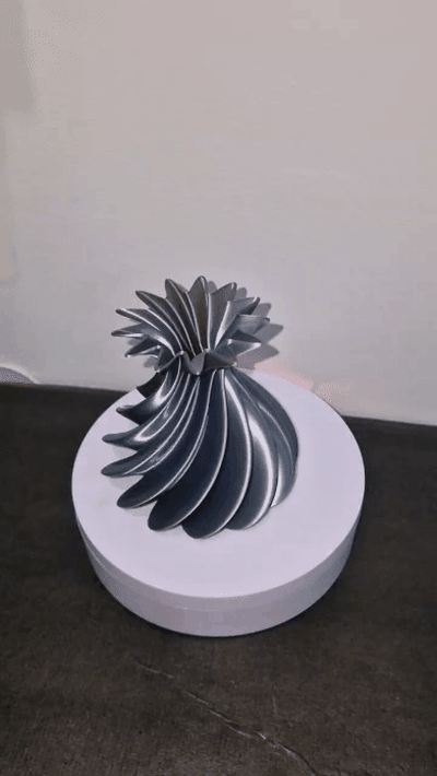 blumenvase dekorativ by kz3ddd haushalt dekor flora vase dekoracion oficina salon desing 3d print model - Mito3D