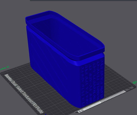 poop-cover und waste-bin remixed by lucyna kushinada 3d printer accessories poop cute cover p1p p1s x1c waste bin wastebin 3d print model - Mito3D