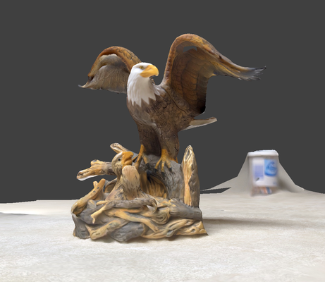 aigle alimentation poussins in nid by ruralroots3d art modèles amérique animal animalstatue aviaire pygargue tête blanche oiseau oiseaux proie poulet poulets décor faucon modèle compagnie animaux domestiques impression statue arbre arbres 3d print model - Mito3D