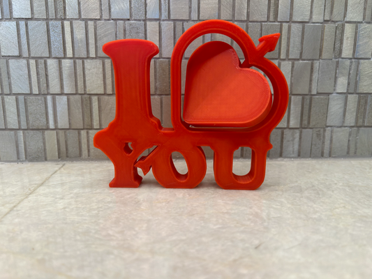 i amor firmar hilado corazón san valentin día by hacedores manifiesto herramientas divertido perfecto regalo gracioso 3d print model - Mito3D