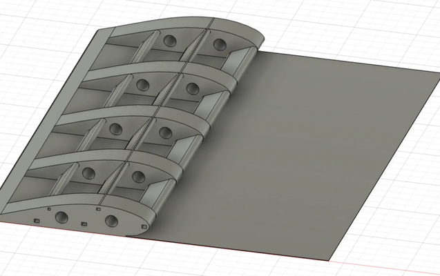 wing membrane by jake19000 hobby & diy robotics plane aerospace winged 3d print model - Mito3D