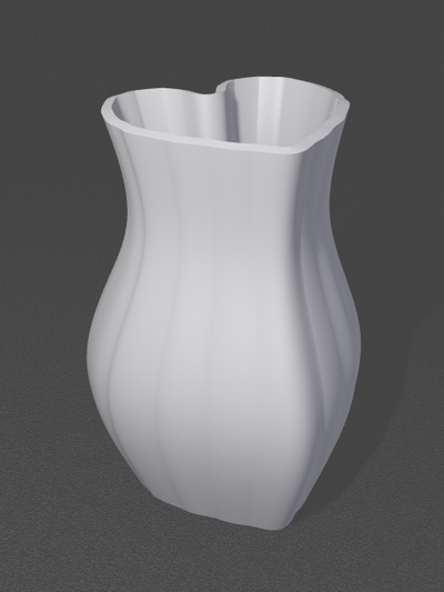 herz vase v1 0 by acemoon0803 generativ 3d modell my 3d print model - Mito3D