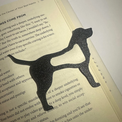 labrador dog bookmark by bero art 2d 3d print model - Mito3D