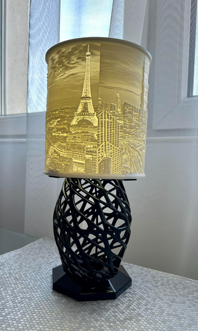 arte litofania lampada by kotelesadam93 domestico arredamento 3d print model - Mito3D