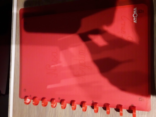 anneaux argolas vinculativo derramar cadernos by minivanbuzz casa escritório escola ecole caderno 3d print model - Mito3D