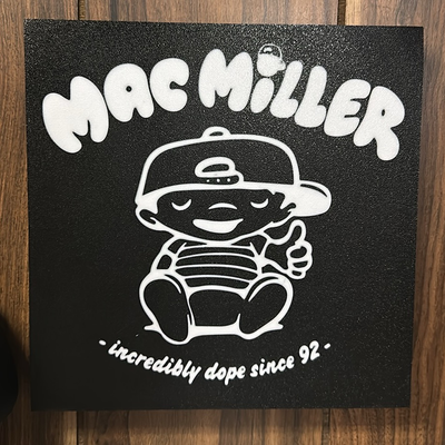 mac molinero increíblemente droga caja ligera by tropicgtiturbo arte señales logos miller mayoría malas cadera salto rap 3d print model - Mito3D