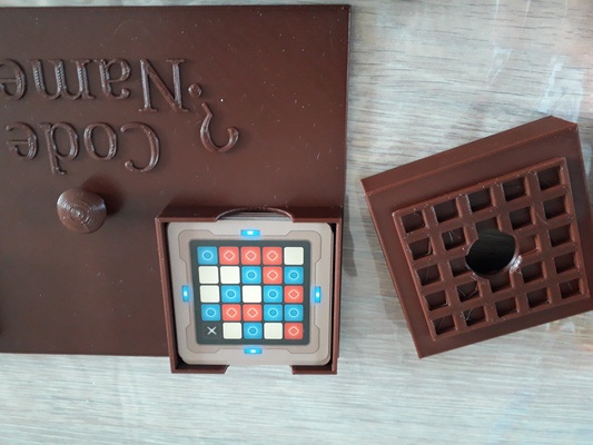 boite de rangement codice nomi by minivanbuzz giocattoli giochi tavola scatola jeu conservazione 3d print model - Mito3D