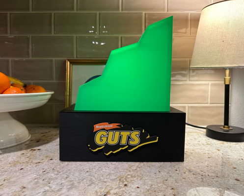 aggro crag nickelodeon guts remixed by williams industries household decor game nostalgia art decoration decorations tv nick at nite mike omalley throwback 90's 90s 3d print model - Mito3D