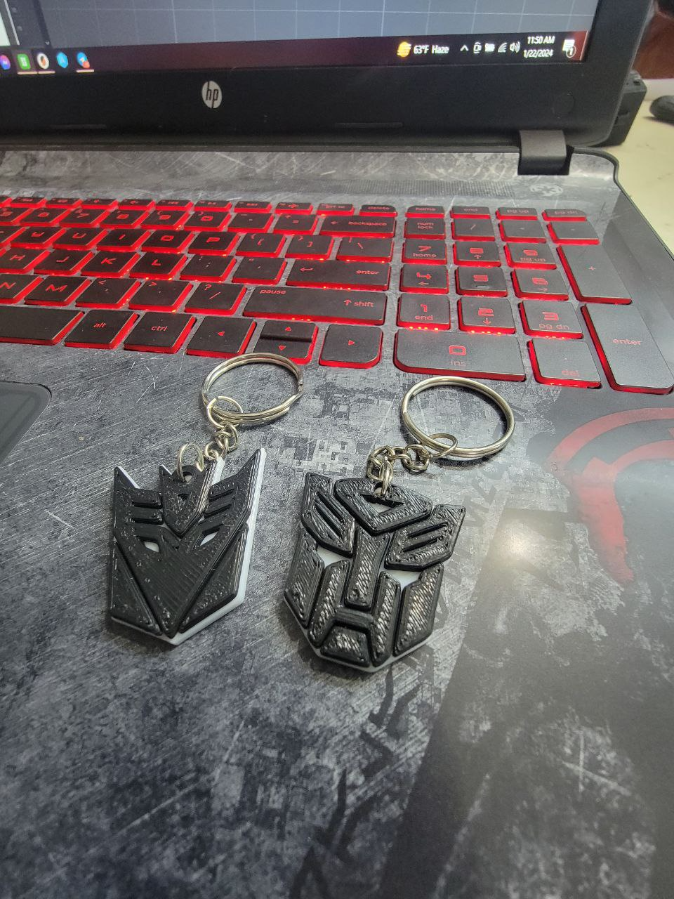 trasformatori portachiavi by galaxyprints moda modelli portachiavi trasformatore autobot decepticon optimus megatron 3D print model - Mito3D