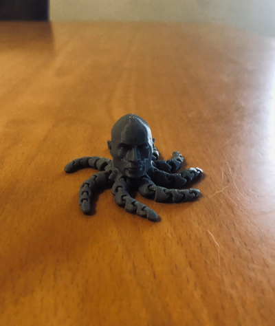 topo roca by the3dguy arte esculturas rock pulpo therockjohnson 3d print model - Mito3D