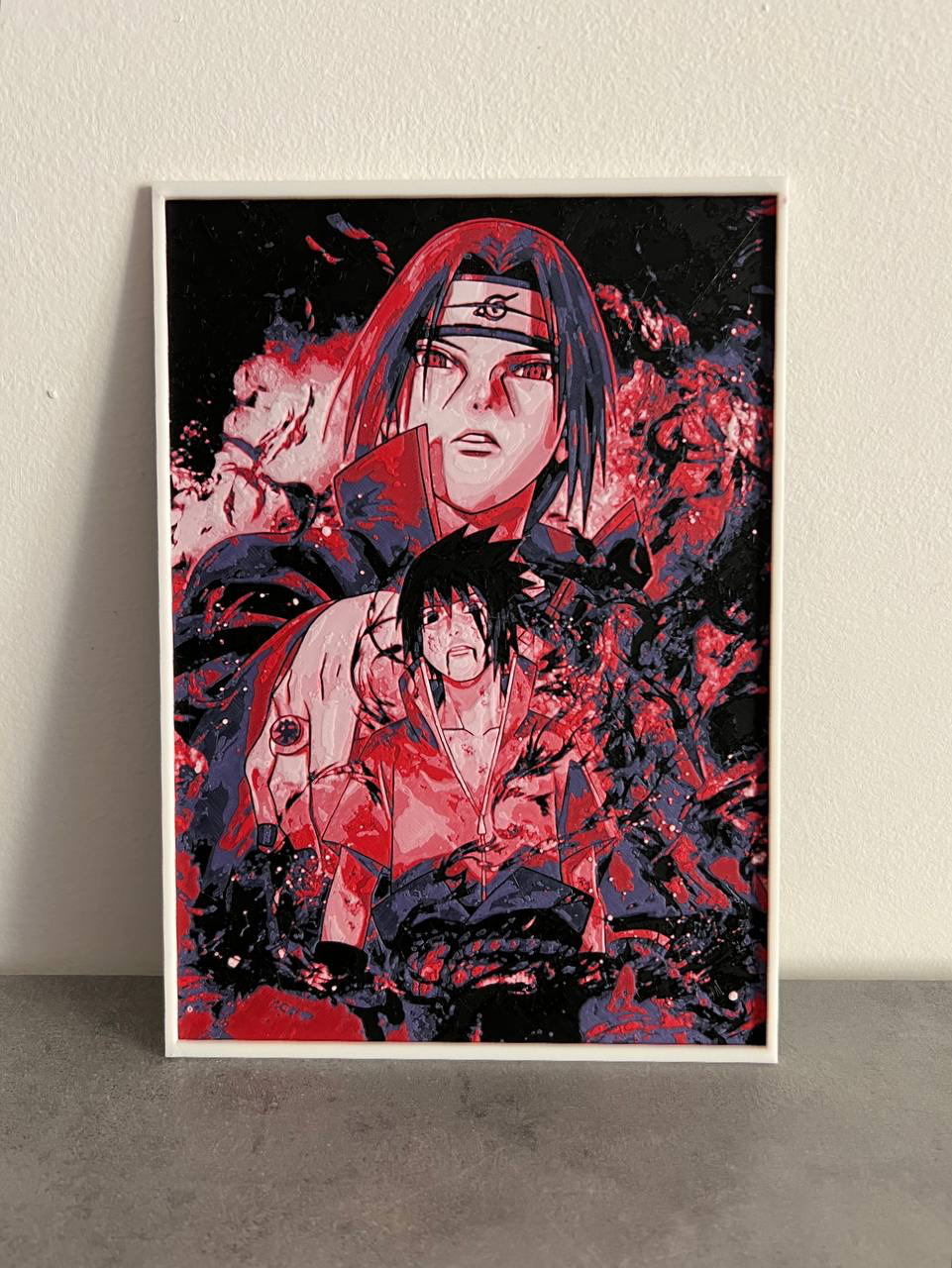 itachi sasuke ilusão forja chapéus by giamma933 arte 2d naruto bambu laboratório pla impressão bambulab filamento básico diversão herói anime manga fácil cor ams 3D print model - Mito3D