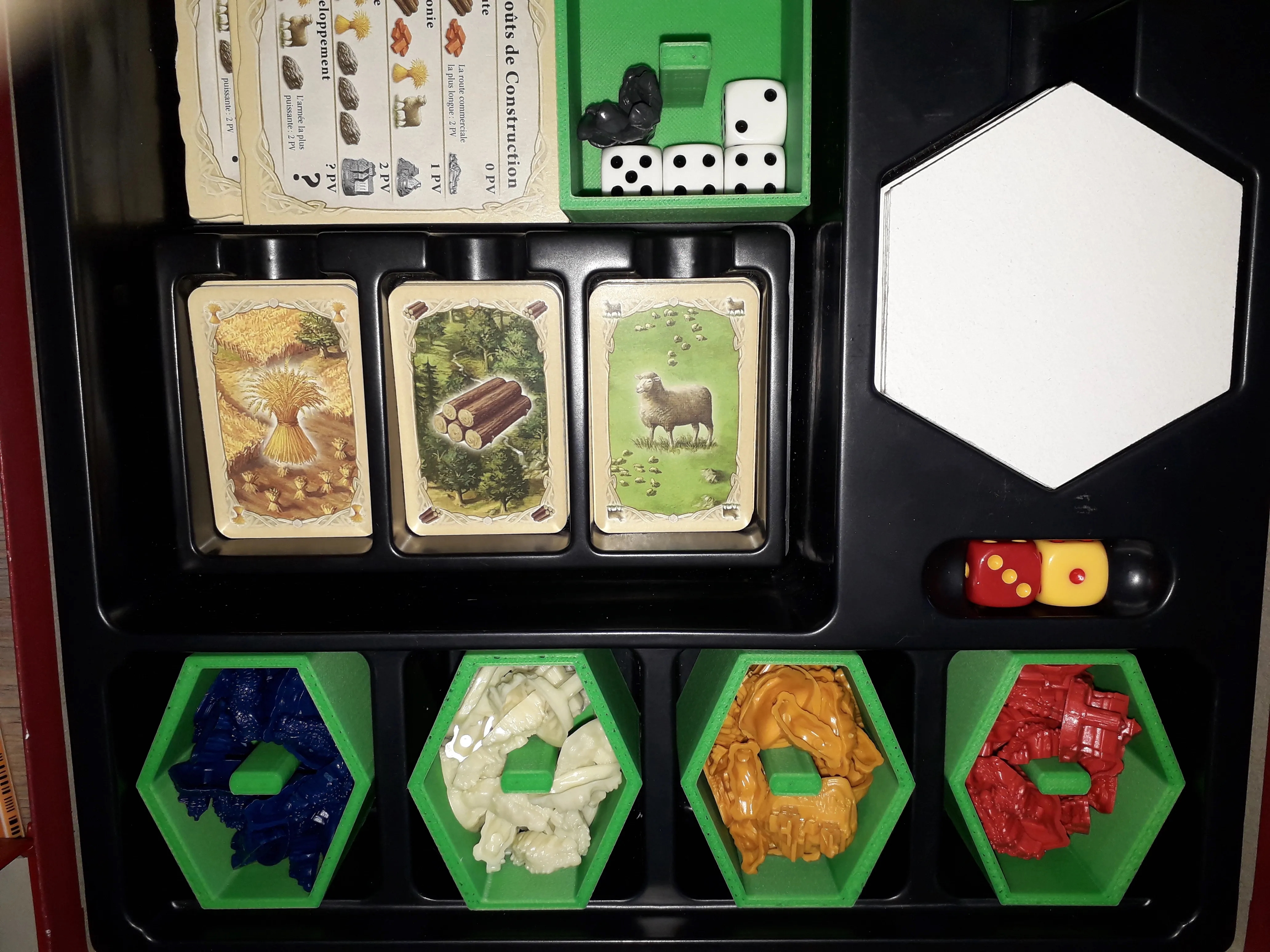 catan rangement des pioni by minivanbuzz giocattoli giochi tavola scatola 3D print model - Mito3D