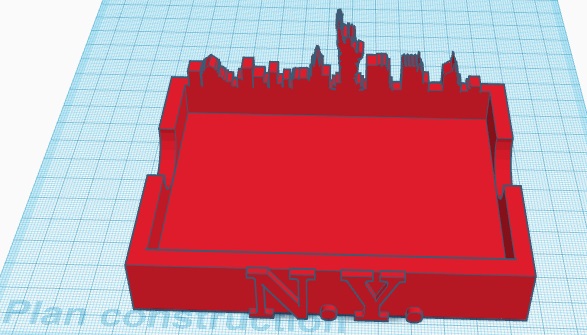 porte savon iorque by minivanbuzz casa modelos york ny portesavon 3D print model - Mito3D