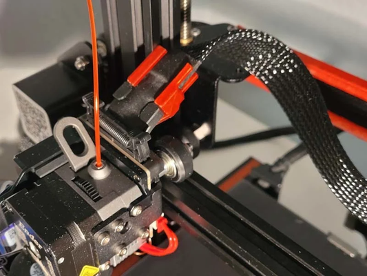 crealidad duende pro hotend cable protector by río 3d impresora partes 3d print model - Mito3D