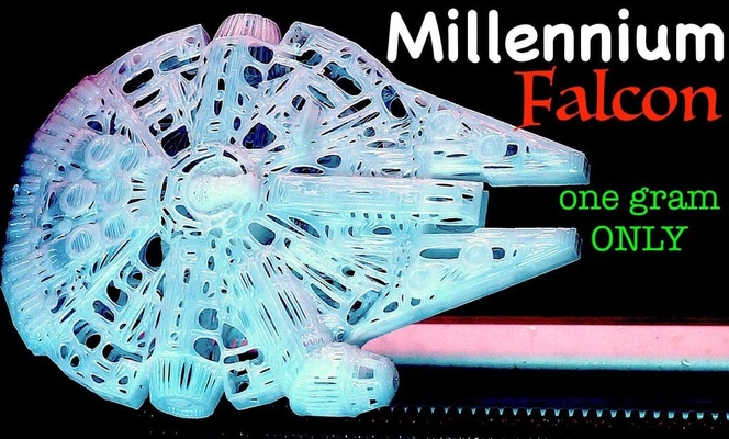 yıl şahin işkence ölçek yeniden karıştırılmış by iczfirz hobi kendin yap araçlar georgelucas hansolo lucas milenyum millenniumfalcon yıldız savaşları 3d print model - Mito3D