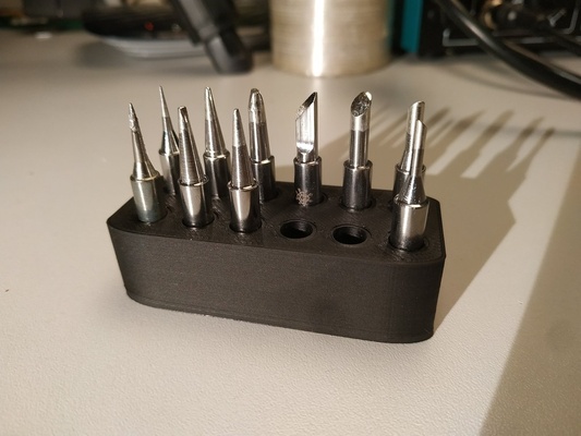 6mm soldering holder by yexo tools toolholder thingiverse 3d print model - Mito3D