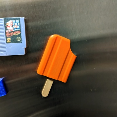 creamsicle magnet by nog household decor popsicle icecream 3d print model - Mito3D