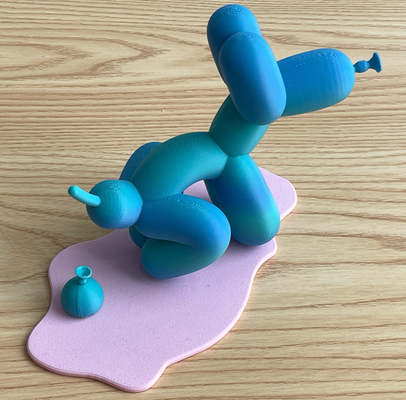 balloon dog by jacklove miniatures animals art animal 3d dag 3d print model - Mito3D