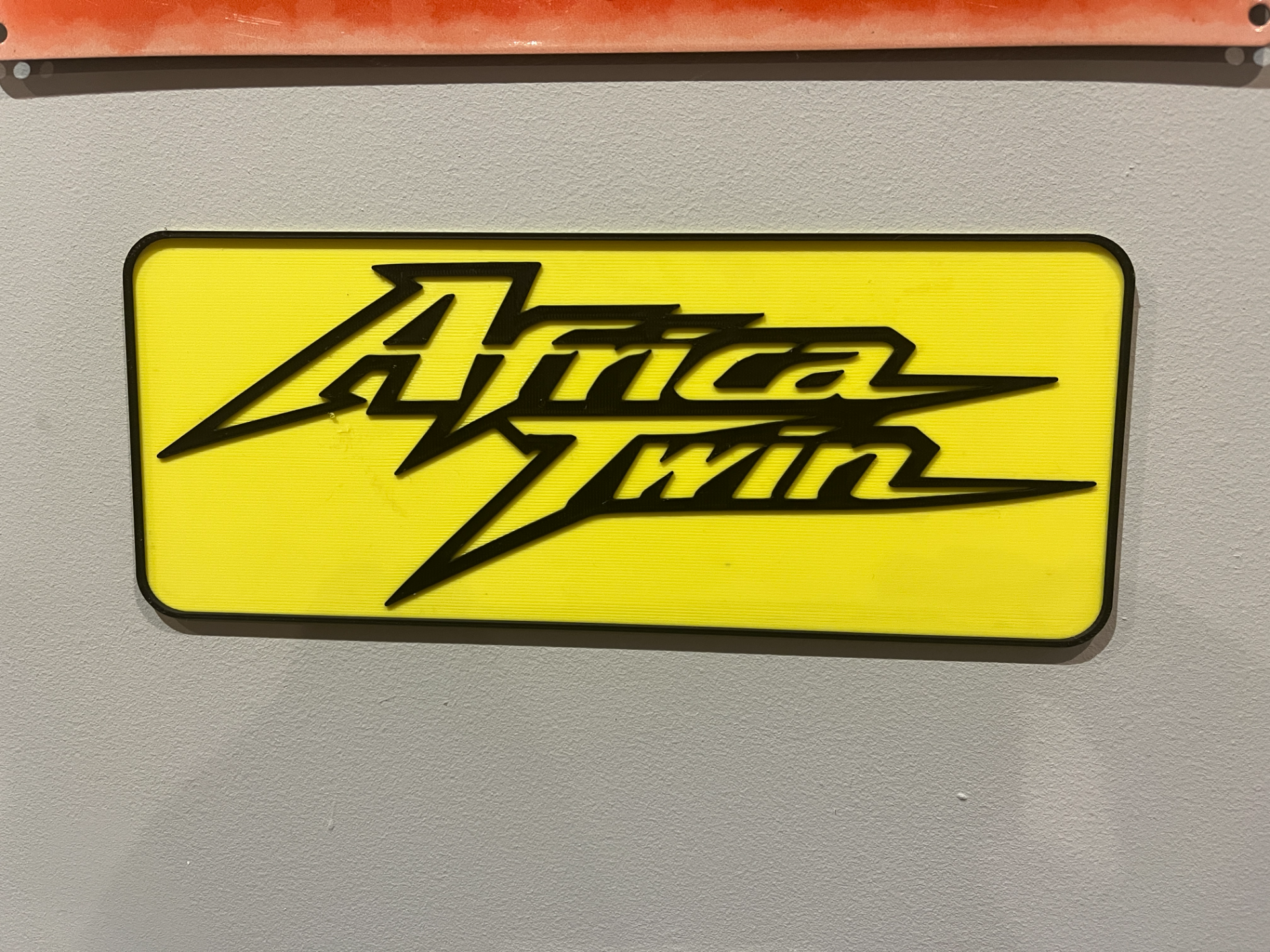 africa twin logo by sayersdesign art signs & logos honda africatwin crf1000 dakar 3D print model - Mito3D