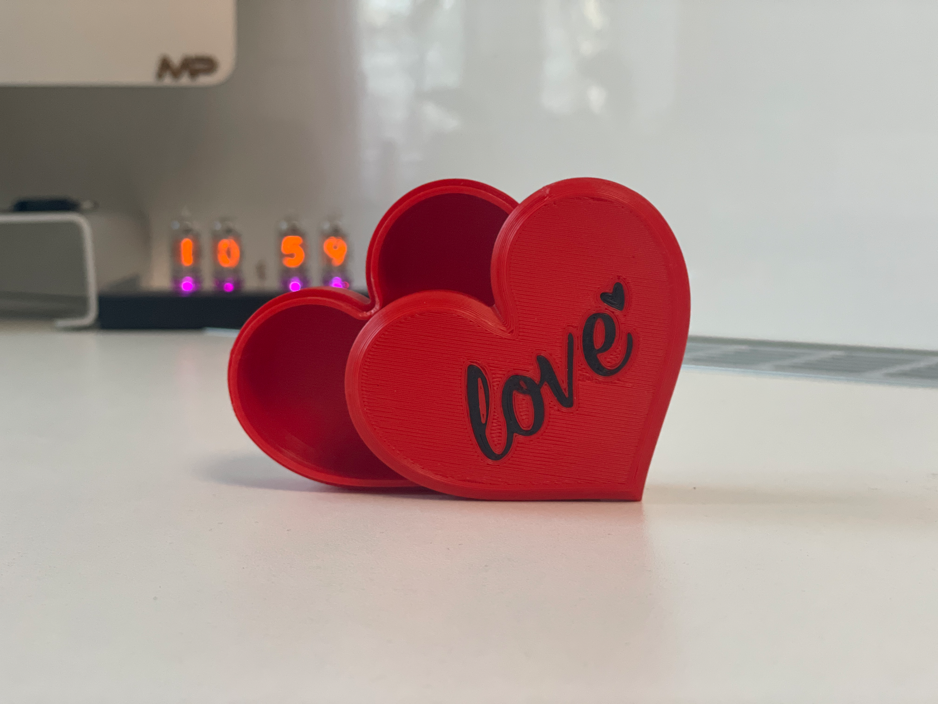 corazón caja san valentin día by microproch casa festividades amor enamorado san valentín 3D print model - Mito3D