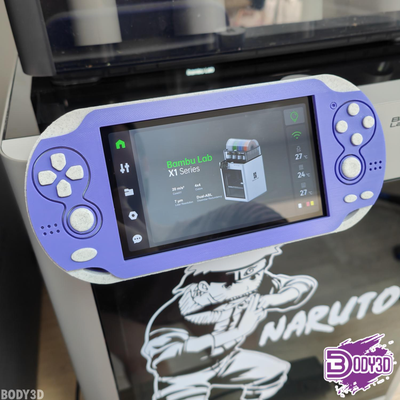 psvita bambulab x1 ekran örtmek kılıf by body3d 3d yazıcı aksesuarlar bambu laboratuar görüntüle güzel eğlence oyna oyun istasyonu vita oyuncu sahte 3d print model - Mito3D