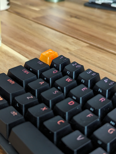 razer cacciatore keycap by collezionista cervelli passatempo fai elettronica tastiera 3d print model - Mito3D