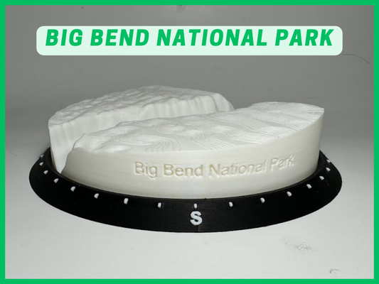 biege national park klein topo 3d by 3dfolio bildung geographie usa texas schlucht 3d print model - Mito3D