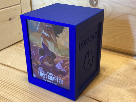 stackable lorcana deck box by warrell72 toys & games disney trading card dice 3d print model - Mito3D