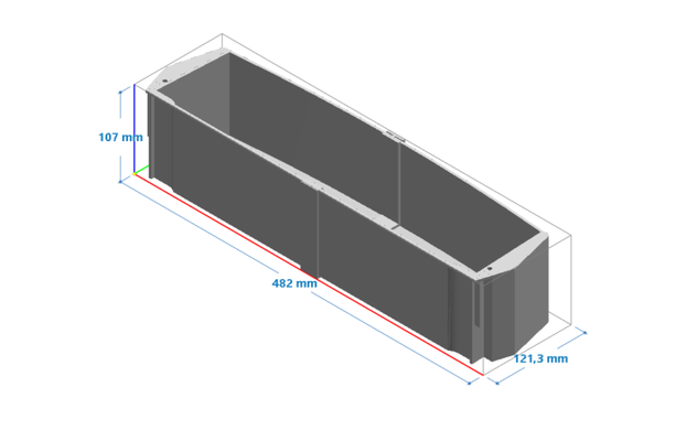 refrigerador caja by nombrada 207 casa modelos 3d print model - Mito3D