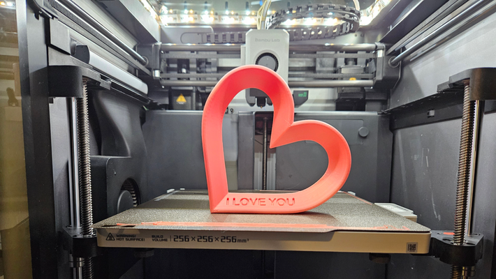 cœur l'amour remixé by art modèles 3d print model - Mito3D