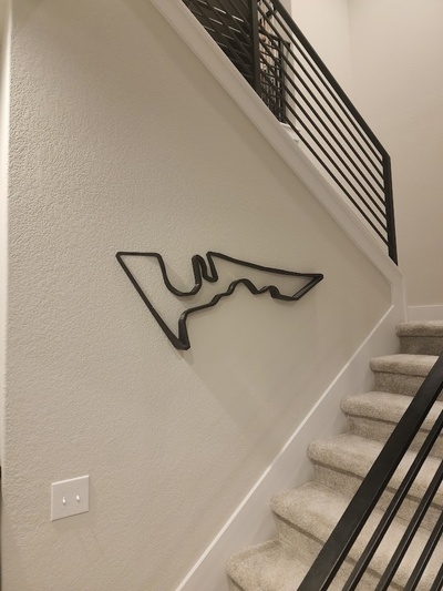 f1 track circuit of americas w elevation cota by diggle art models 3d print model - Mito3D