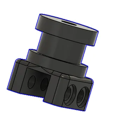 bambu hot j hook adapter by roguemedic 3d printer accessories 3d print model - Mito3D