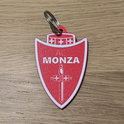 monza portachiavi by 3dingo arte moneta distintivi calcio serie italiano gadget 3d print model - Mito3D