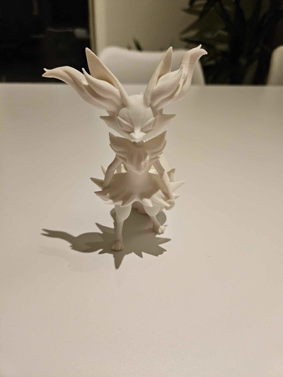 pokémon braixen remixado by oppi projeto brinquedos jogos personagens arte pokemon go admirador ventilador brinquedo 3d print model - Mito3D