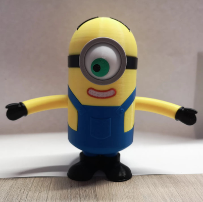 minion stuart remixed by neggan miniatures creatures 3d print model - Mito3D