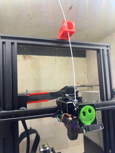 ender 3 filament guide by jjking42 3d printer parts ender3 3d print model - Mito3D