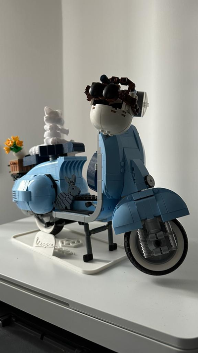 base lego vespa by ceu brinquedos jogos 3d print model - Mito3D