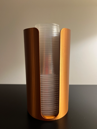 plastik fincan kulp destek by matrisx araçlar organizatörler 3d print model - Mito3D