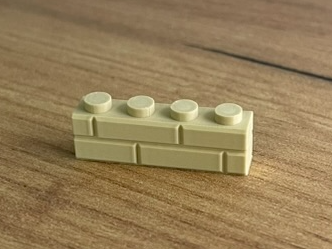 1x4 ladrillo albañilería by hueco juguetes juegos compatible bloque terminales 15533 juguete edificio pared perfil mauer bloques legos 3D print model - Mito3D