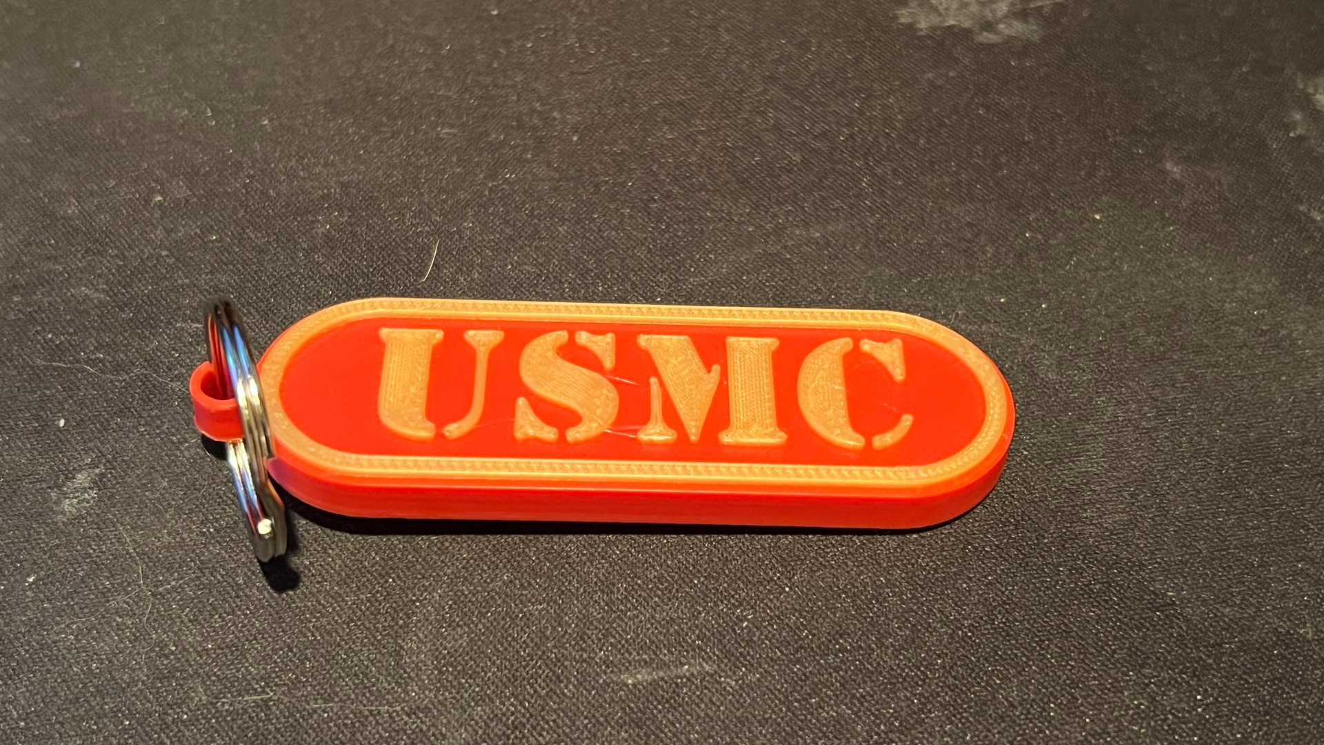 usmc keychain by 3rdcoastprinting fashion models military 3D print model - Mito3D