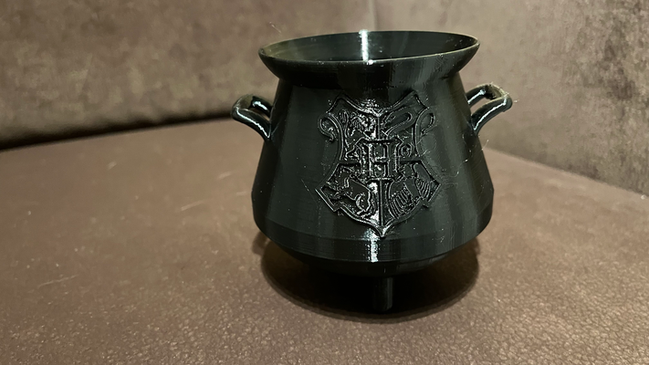 harry töpfer kessel by dragoner requisiten cosplays kessel hogwarts topf topf süßigkeiten schüssel eimer 3d print model - Mito3D